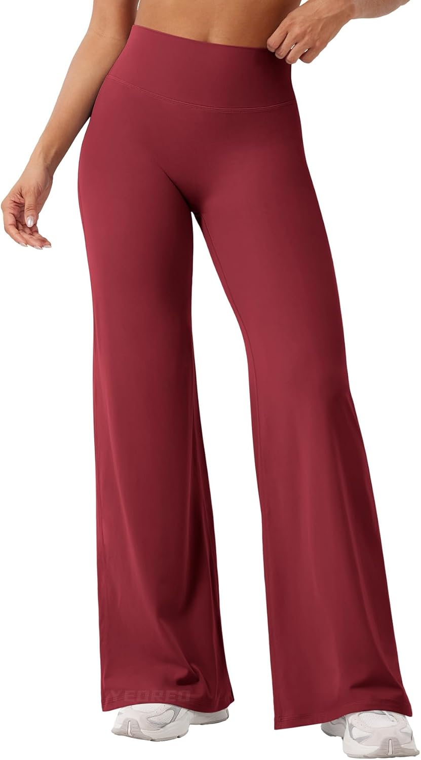 YEOREO Workout Leggings for Women with No Front Seam Design