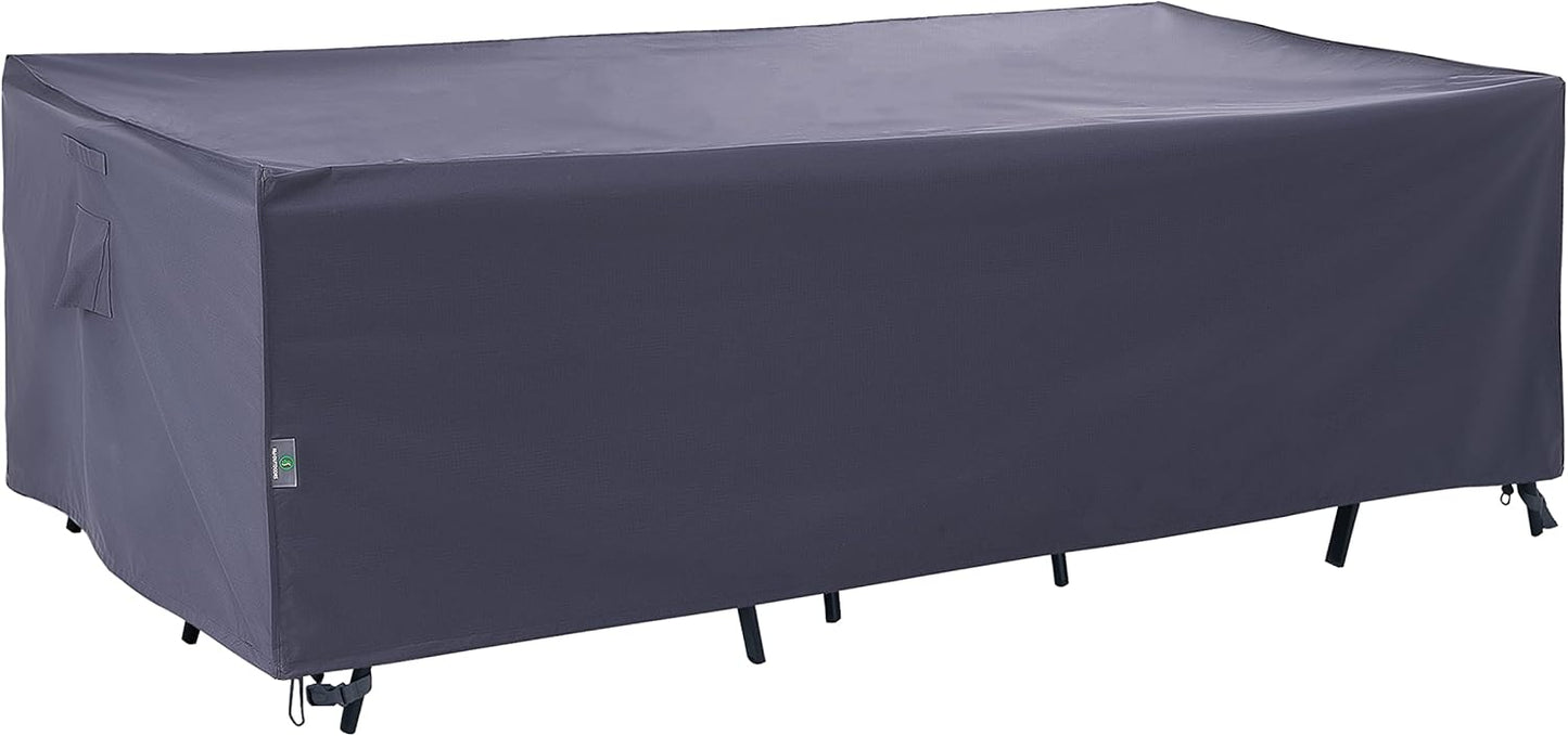 Heavy Duty Waterproof Extra Large Patio Furniture Covers Grey