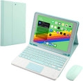 iPad Air2 iPad 5th 6th Gen 9.7 Keyboard Case with Touchpad - Mint
