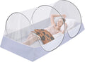 Extra Large Pop Up Mosquito Tent for Bed Camping Travel - Portable