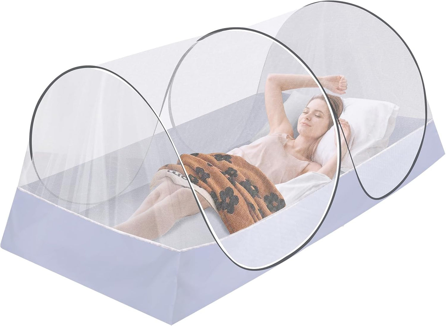 Portable XL Pop-Up Mosquito Net by Axcoix