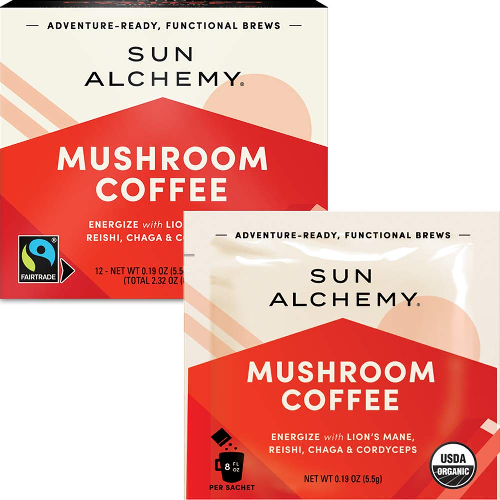 Terrasoul Mushroom Coffee Sachets - Boost Energy & Focus