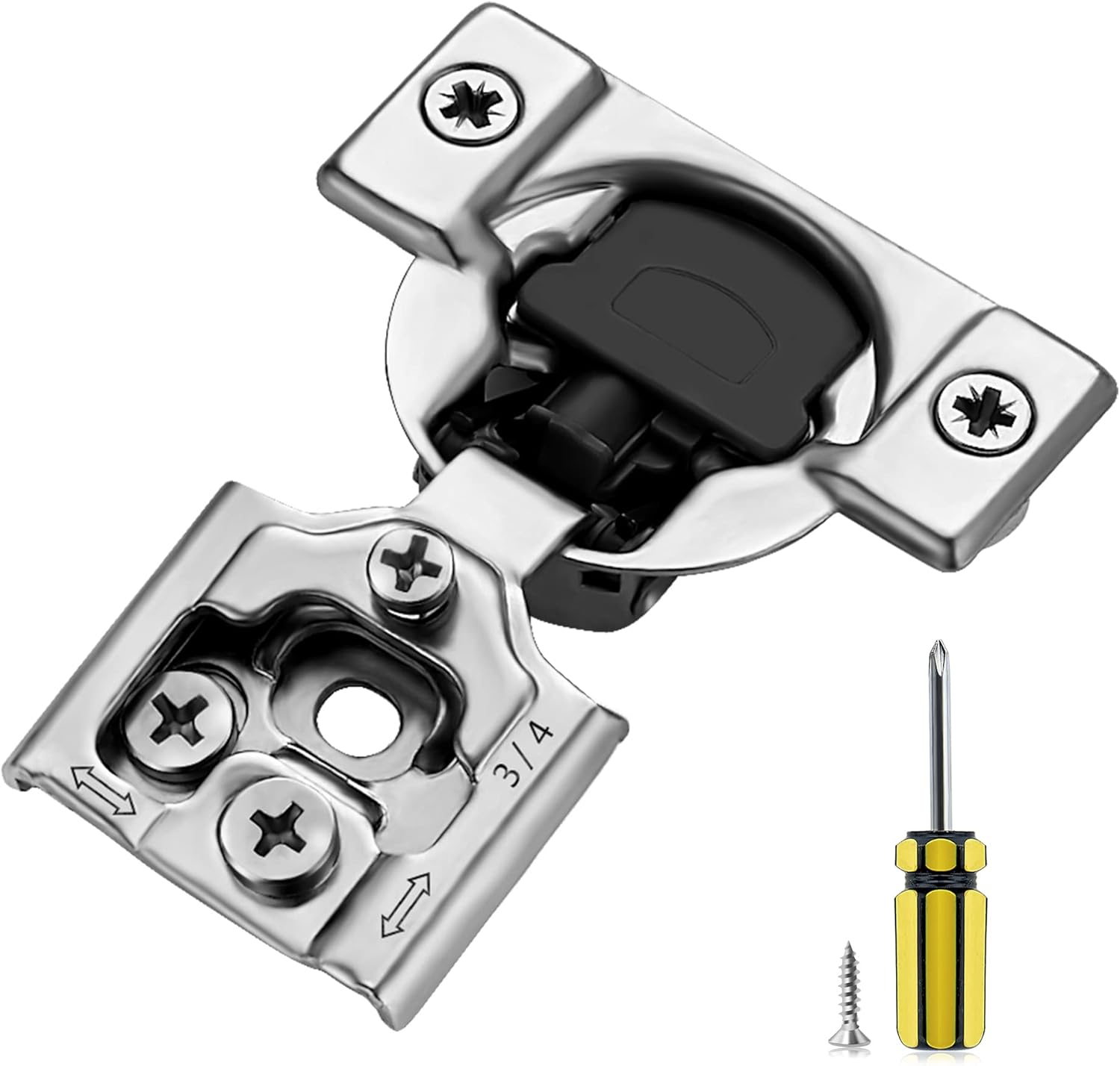Ravinte Soft Close Cabinet Hinges for Kitchen - 40 Pack Set