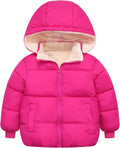 TUONROAD Baby Toddler Winter Puffer Jacket - Warm Fleece Lined