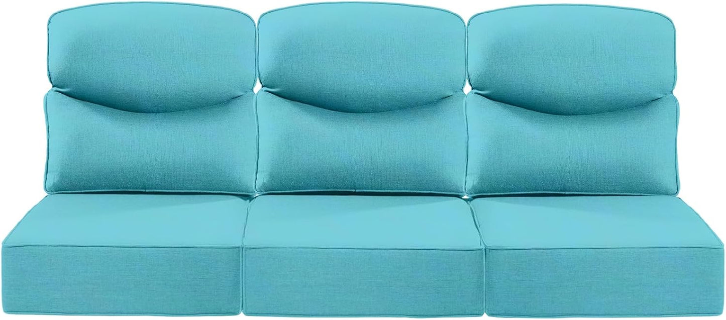 Luxury 6-Inch Smile Outdoor Sofa Cushions for Deep Seating
