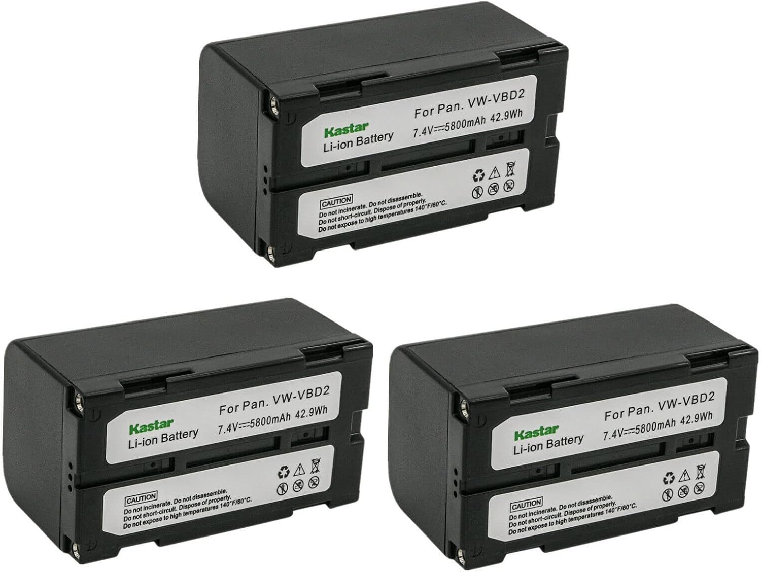 Kastar 3-Pack BDC-70 Battery Replacement for Long-Lasting Power