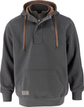 Legendary Whitetails Men's Quarter Zip Quilted Hoodie - Heavyweight in