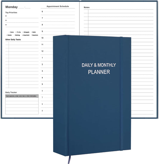 ADHD Daily Planner- Focus, Achieve Goals, 2 Pages/Day - Tuun Fuplan