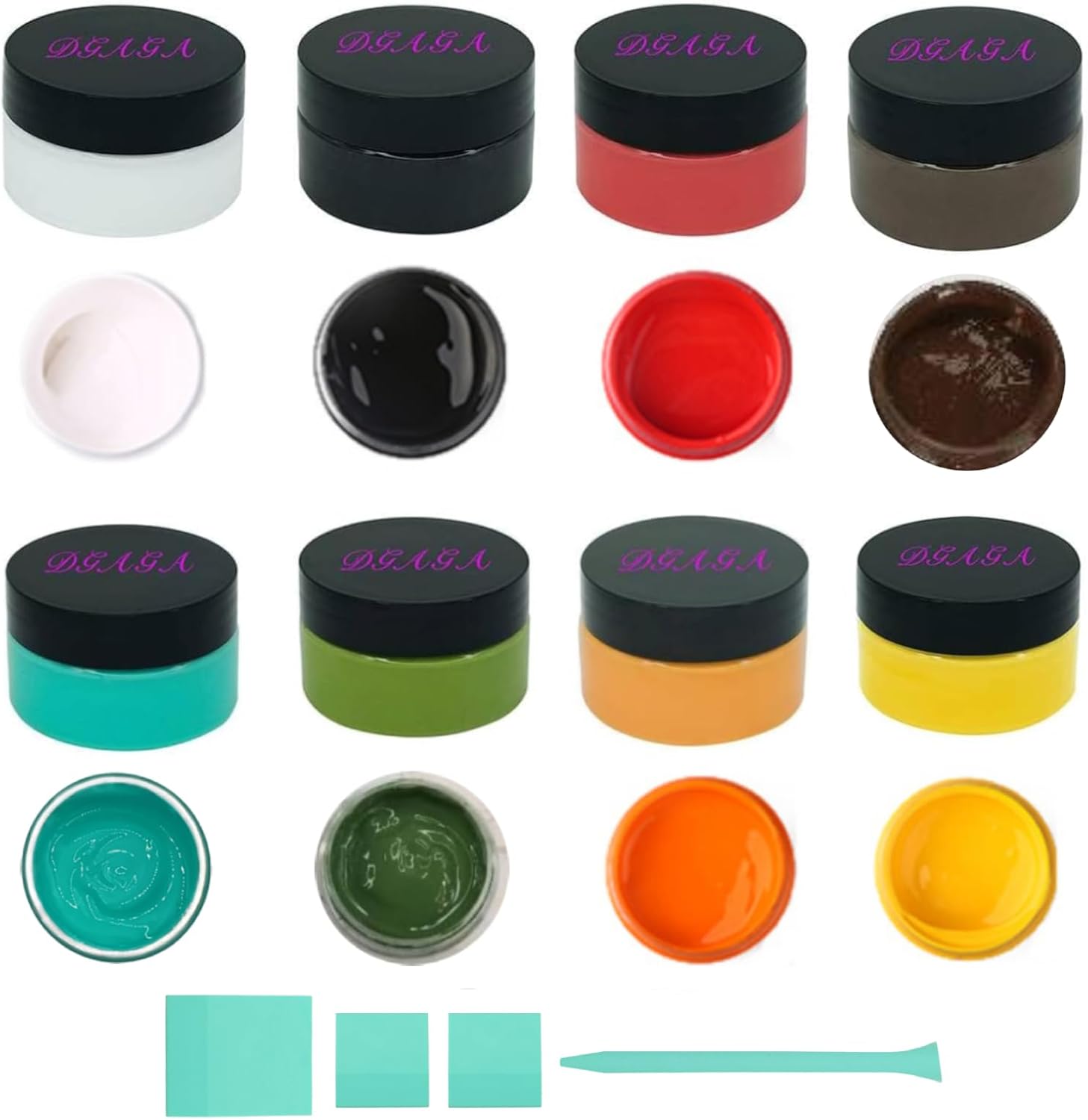 DGAGA 12PCS Chalk Paste Starter Kit for Creative Art Projects