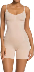 SHAPERX Shapewear for Women Tummy Control Open Bust Thigh Slimmer Body
