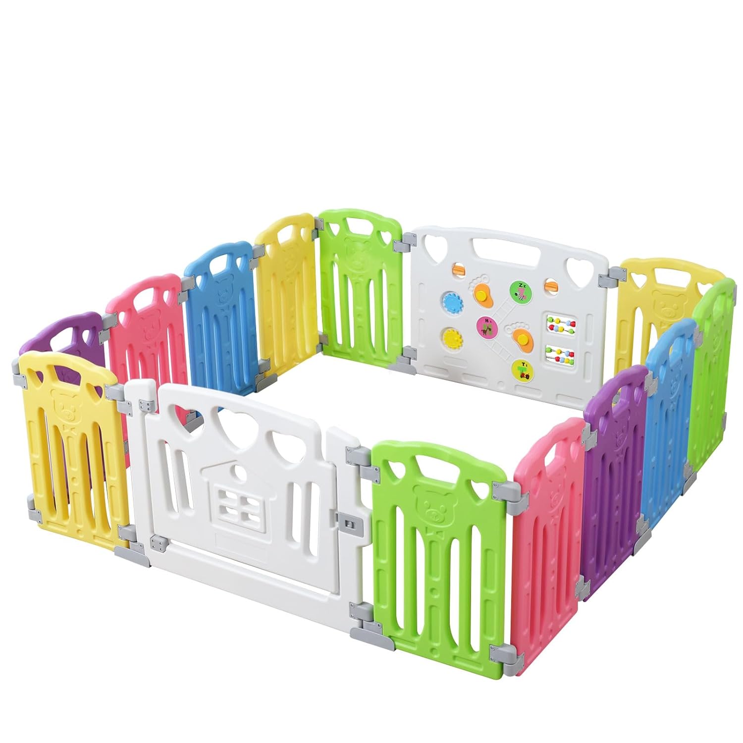 Safe & Fun: Gupamiga Baby Playpen 14-Panel Set