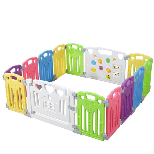 Safe & Fun: Gupamiga Baby Playpen 14-Panel Set