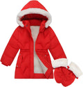 Kids Winter Snow Coat For Girl Clothes Puffer Jacket Padded Outfit