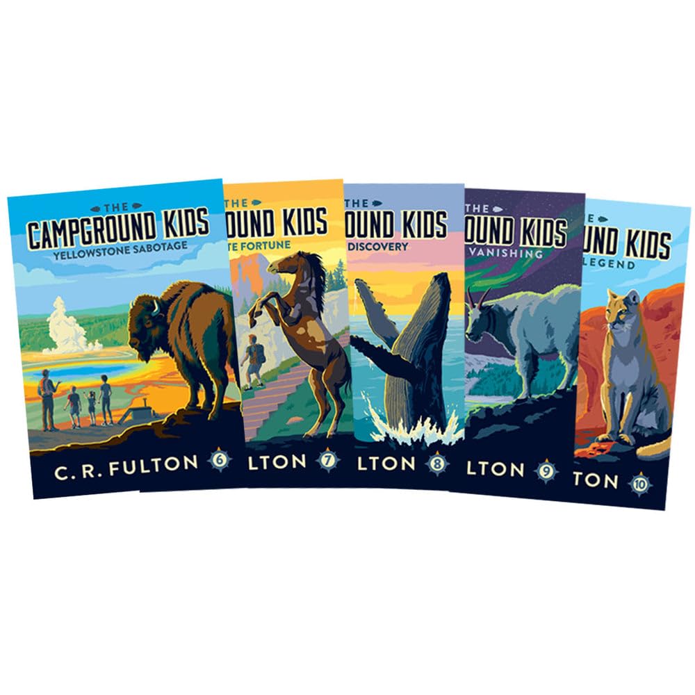The Campground Kids Series Books 6-10: Adventure Awaits