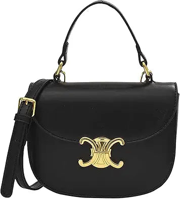 Trendy Women's Leather Shoulder Bag Small Tote Crossbody Purse