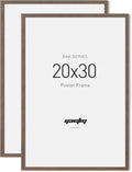 Yaetm 20x30 Frame - Elegant Walnut Wood for Art Prints