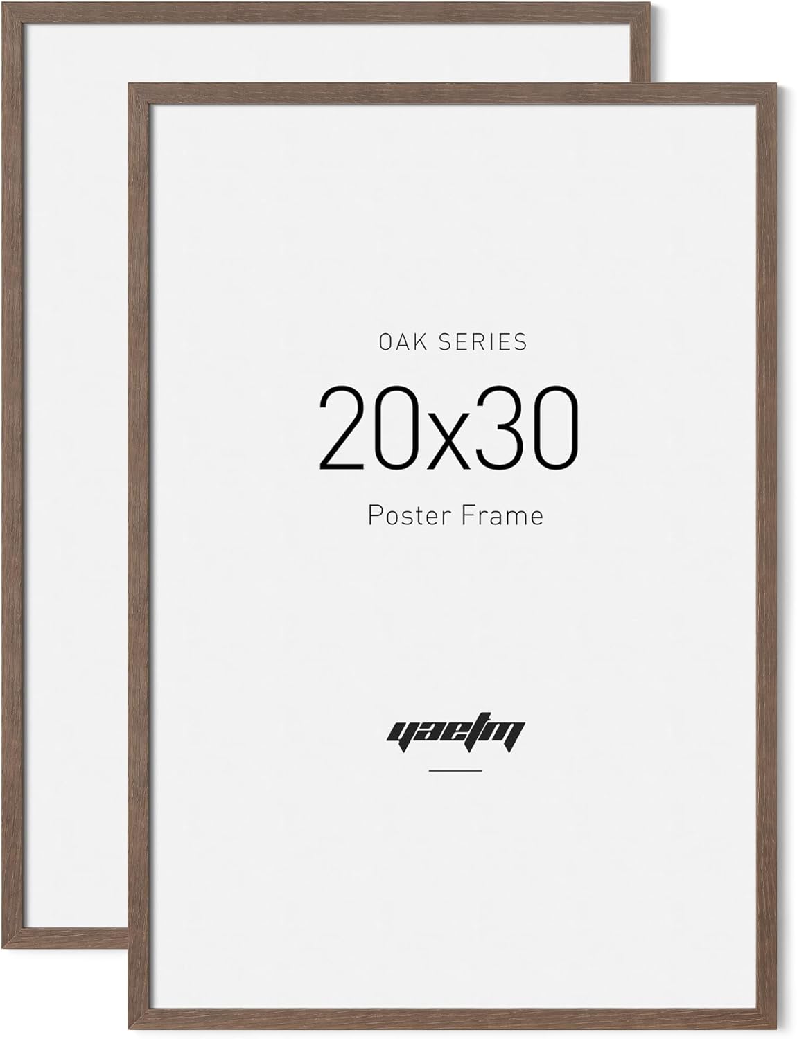 Yaetm 20x30 Frame - Elegant Walnut Wood for Art Prints