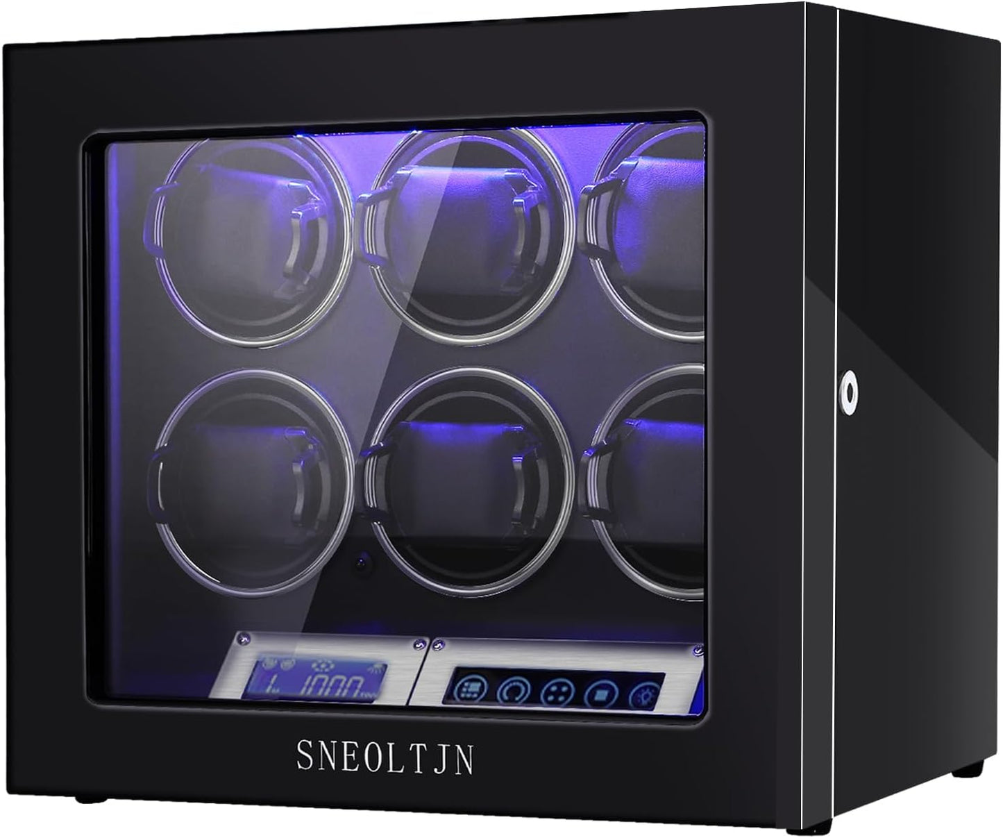 Premium Watch Winder: Japanese Motors, LED, Touchscreen
