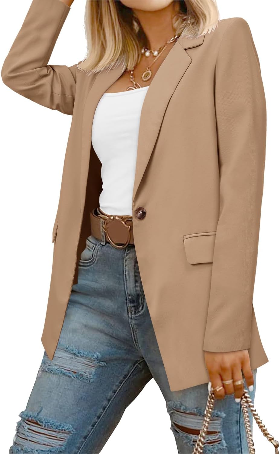 CRAZY GRID Women Business Casual Blazers for Stylish Workwear