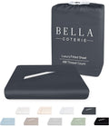 Luxury Bamboo Viscose Cal King Fitted Sheet - Cooling Comfort