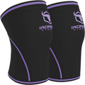 Iron Bull Strength 7mm Knee Sleeves (Pair) for Weightlifting - Support