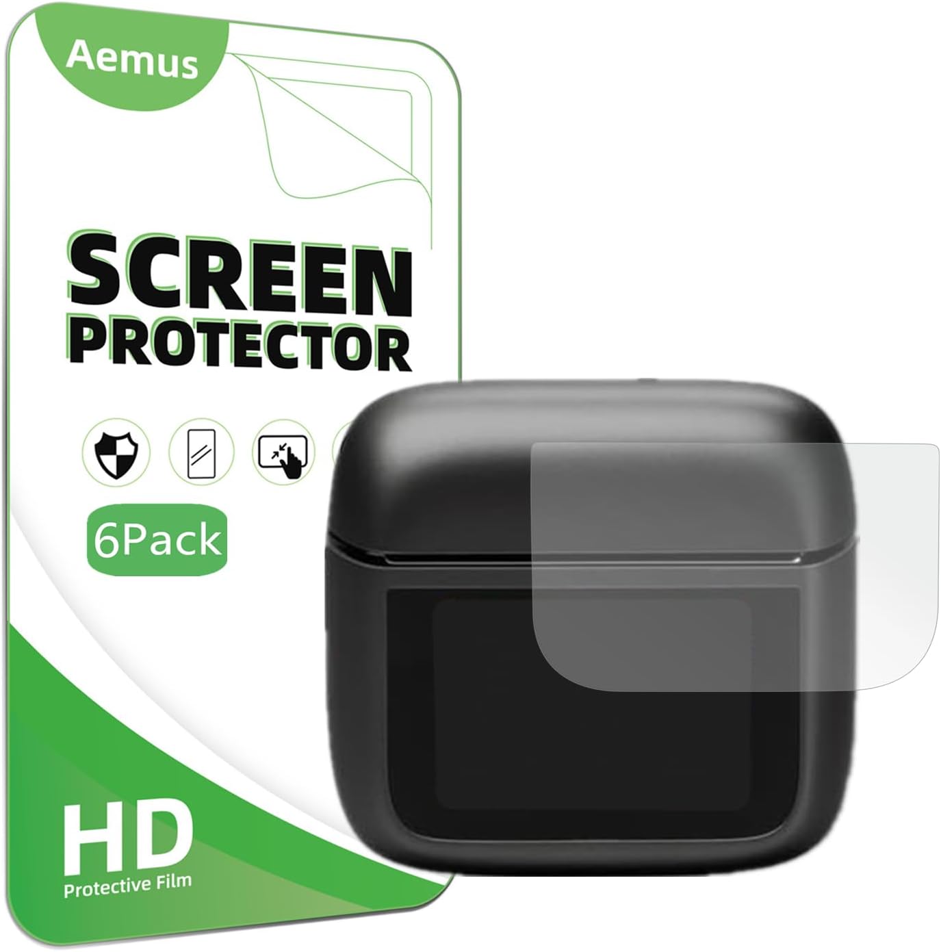 Crystal Clear 6 Pack Screen Protectors for JBL Tour Pro 3
