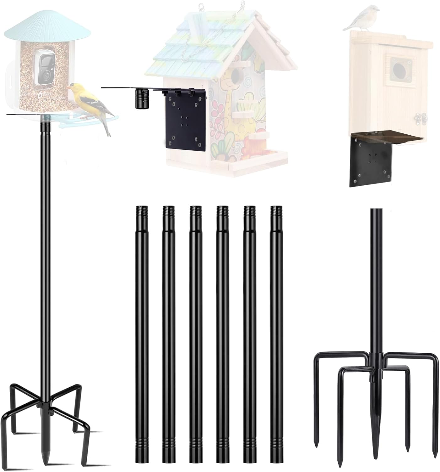 Ultimate 109 Bird Feeder Pole by LOPANNY