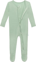 Posh Peanut Baby Boy Footie Pajamas - Soft Bamboo Viscose Sleepers
