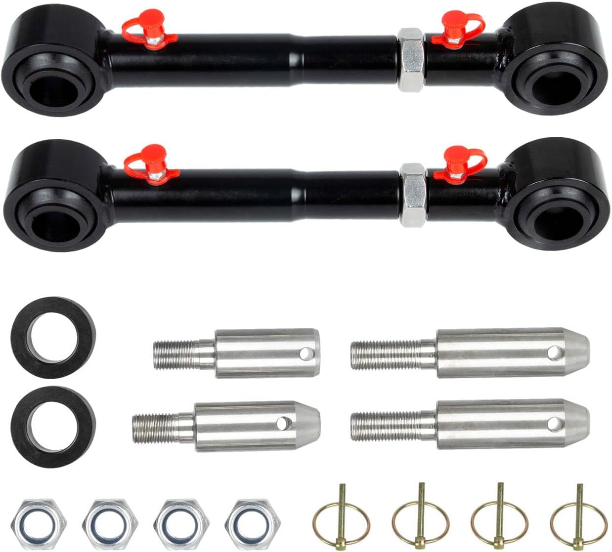 RANSOTO Front Sway Bar Links for Jeep Wrangler JK 2007-2018