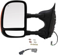 Towing Power Heated Signal Side Mirror Driver Left for 2003-2007 Ford