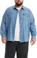 Levi's Men's Classic Western Shirt - Rugged, Distressed Style