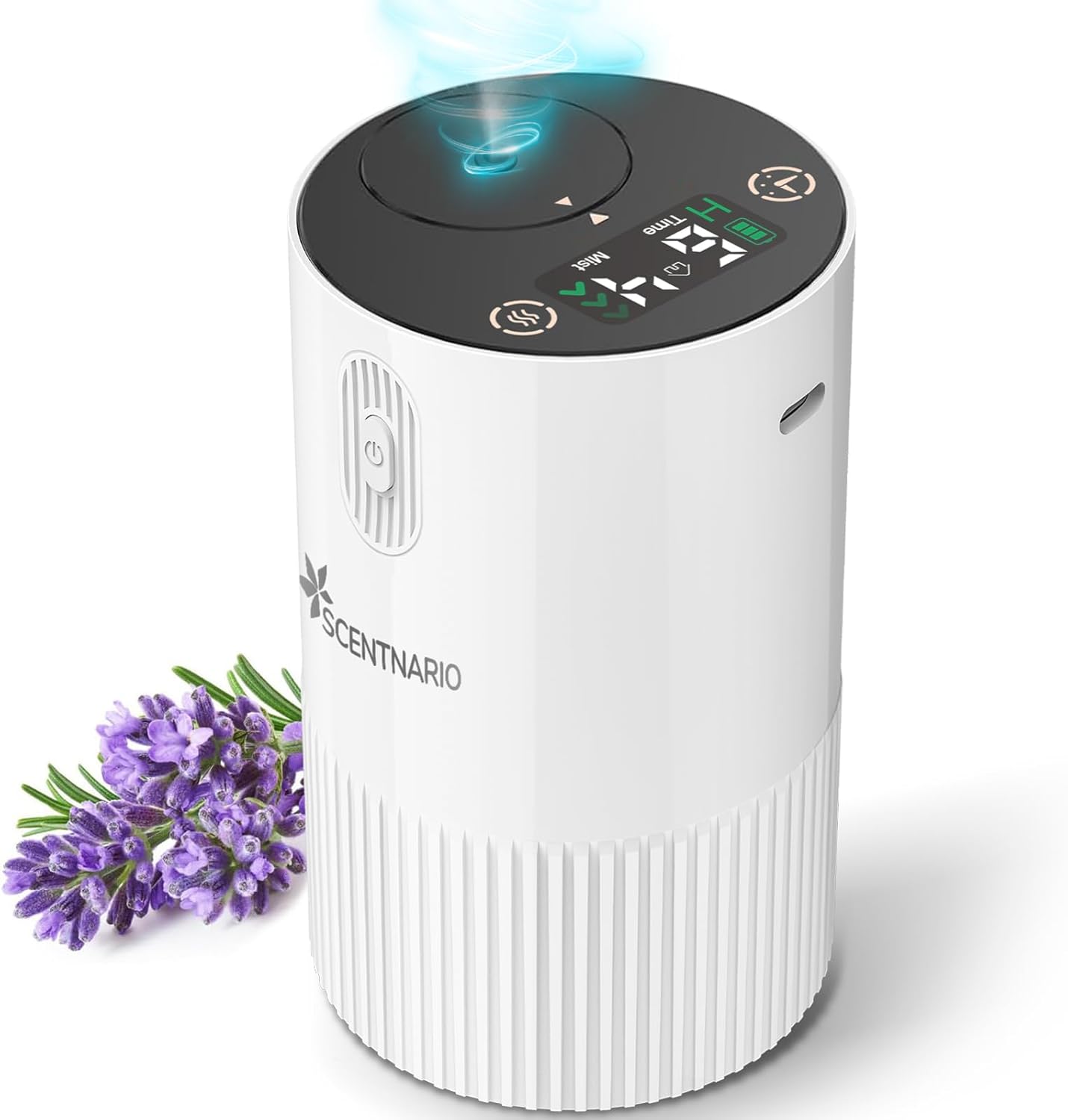 Waterless Essential Oil Diffuser for Home and Car Use