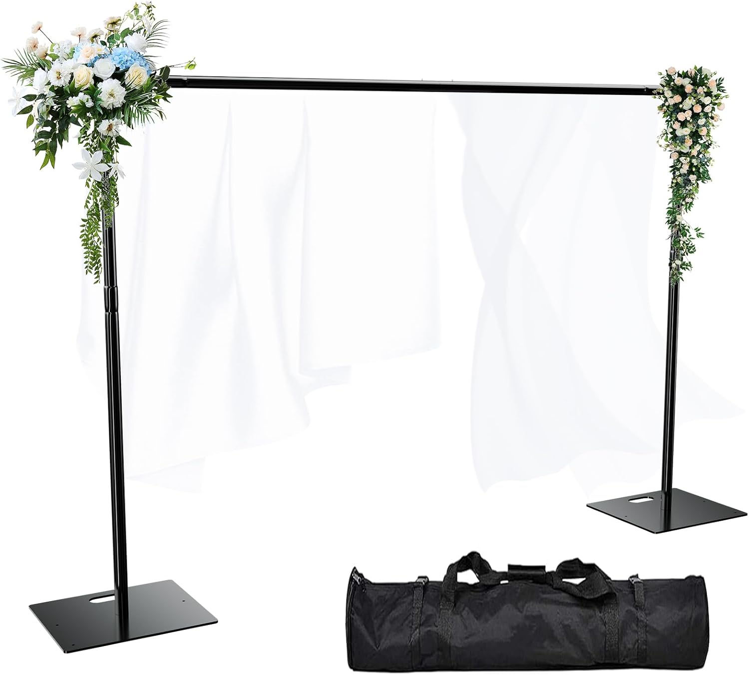 Pipe and Drape Backdrop Stand Kit for Parties and Events
