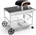 Upgraded Pizza Oven Cart Table for Ooni Koda and Karu 16