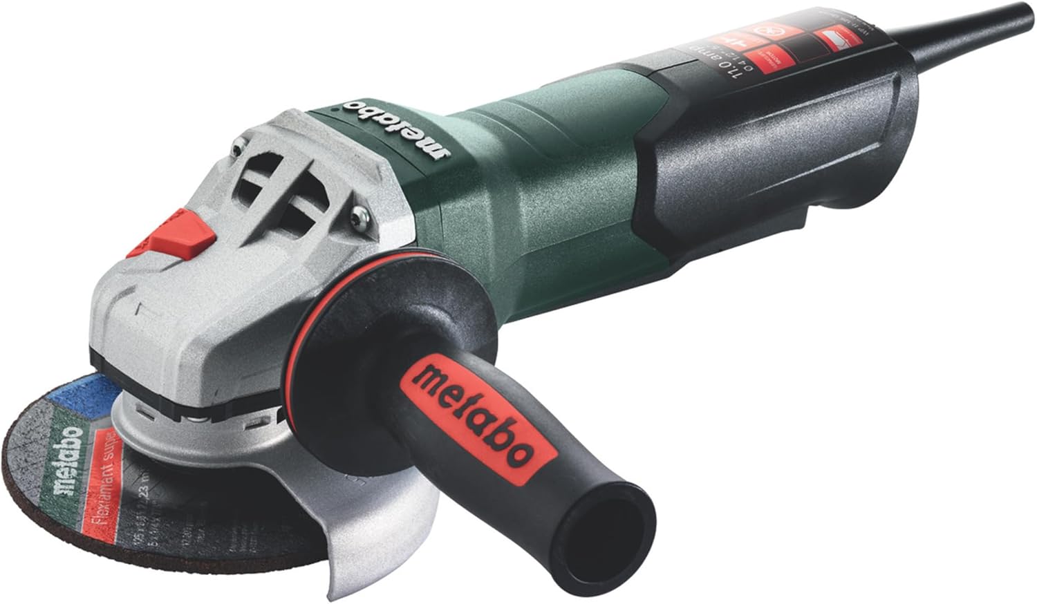 Metabo 4-1/2-5-Inch Angle Grinder with Non-Locking Paddle Switch