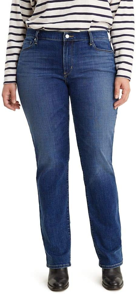 Levi's Women's Classic Straight Jeans for Plus Size Comfort