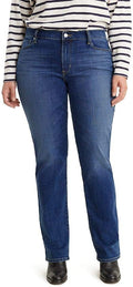 Levi's Women's Classic Straight Jeans Plus Size - Comfortable Daywear