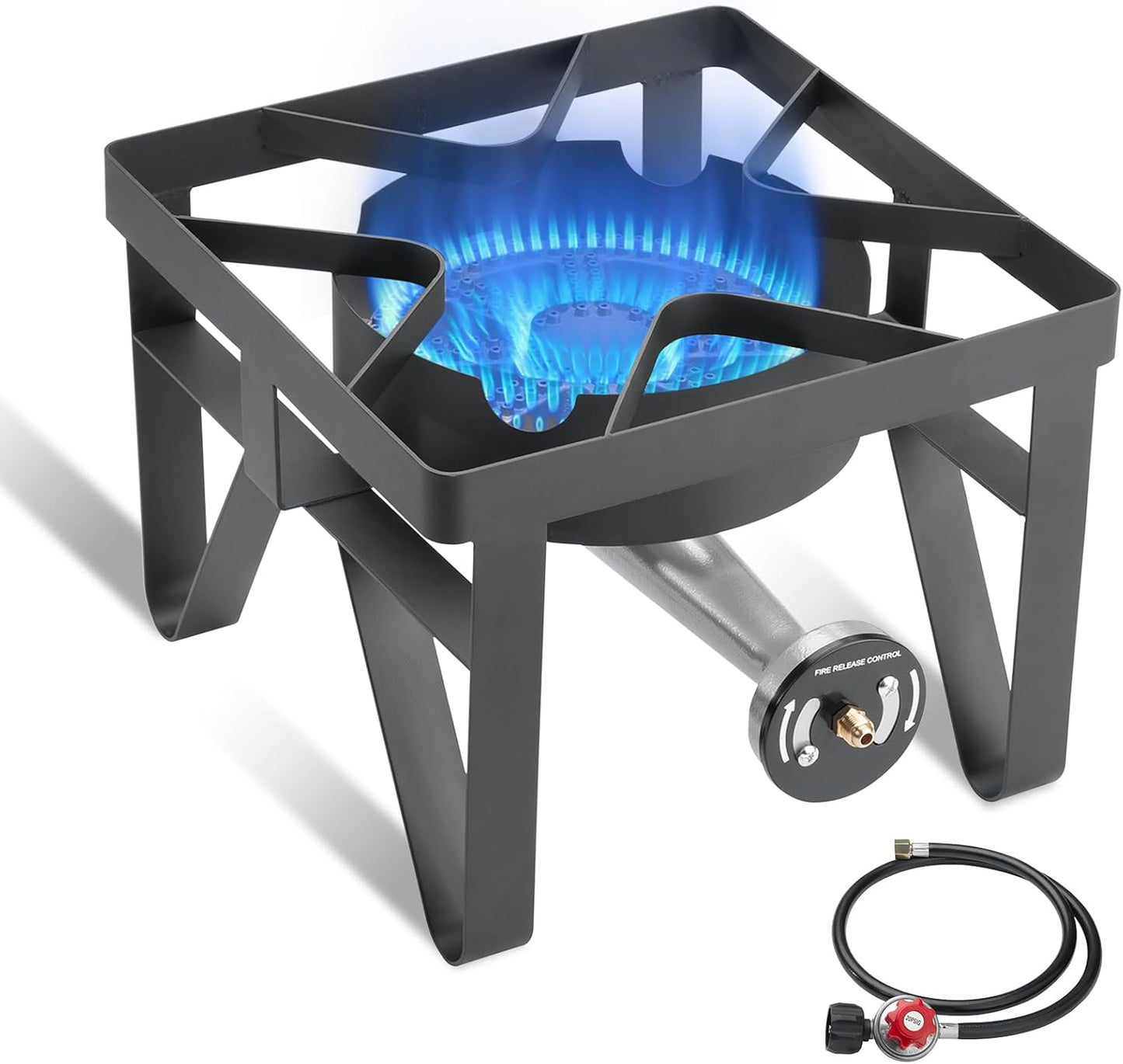 High Pressure Single Burner Propane Camping Stove for Outdoor Cooking