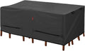 Porch Shield Patio Table Cover - Waterproof Rectangular 125 x 73 in