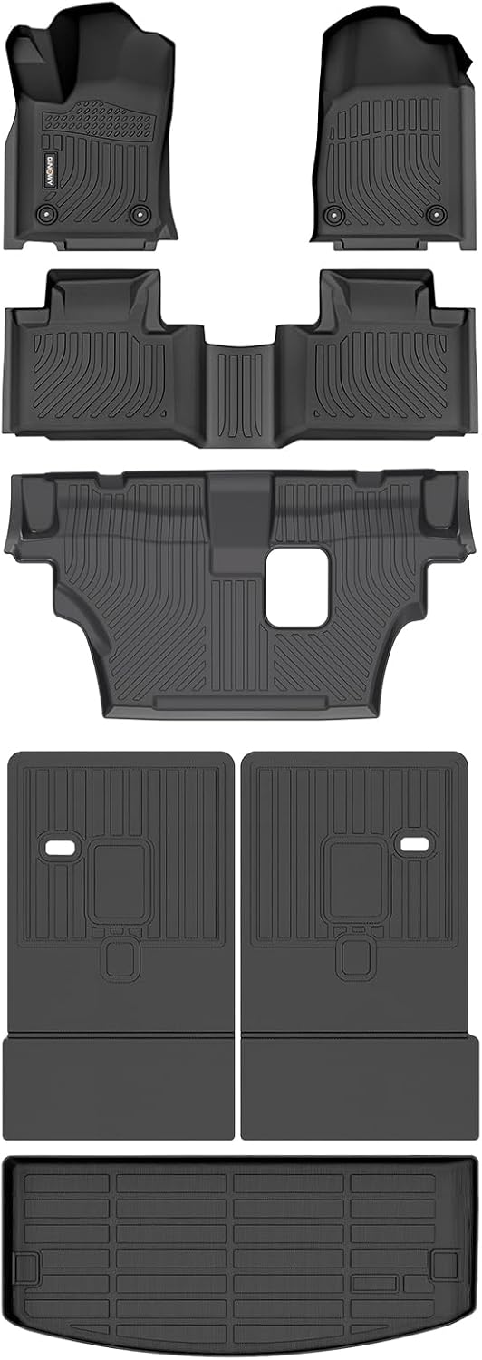 Durable TPE All Weather Floor Mats for Dodge Durango 2016-2025