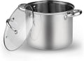 Cook N Home 12-Quart Stainless Steel Stockpot for Large Meals