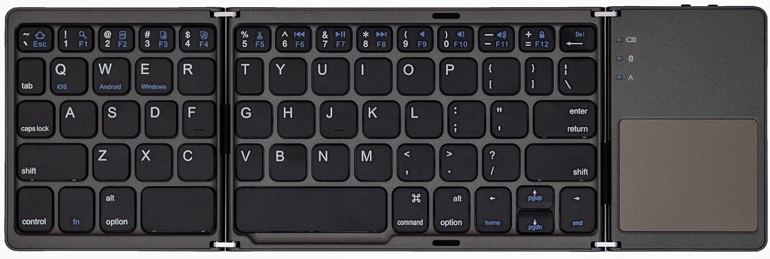 Ares Ultra Slim Pocket Foldable Bluetooth Wireless Keyboard Review