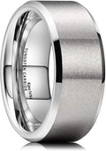 King Will Tungsten Men's Wedding Ring - Matte (Style WFQJ)