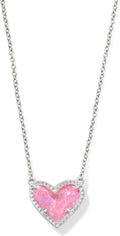Kendra Scott Ari Heart Adjustable Pendant Necklace for Women