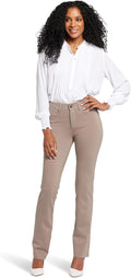 NYDJ Marilyn Straight Denim Jeans Petite - Classic Fit for Everyday