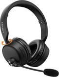 LEVN Bluetooth Headset with Microphone - 60 Hr Dual-Device Wireless