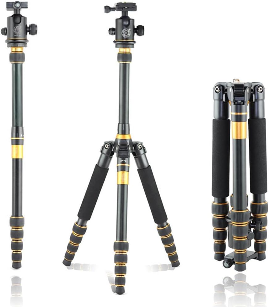 Q777 Aluminum Alloy Portable Tripod Monopod for Cameras