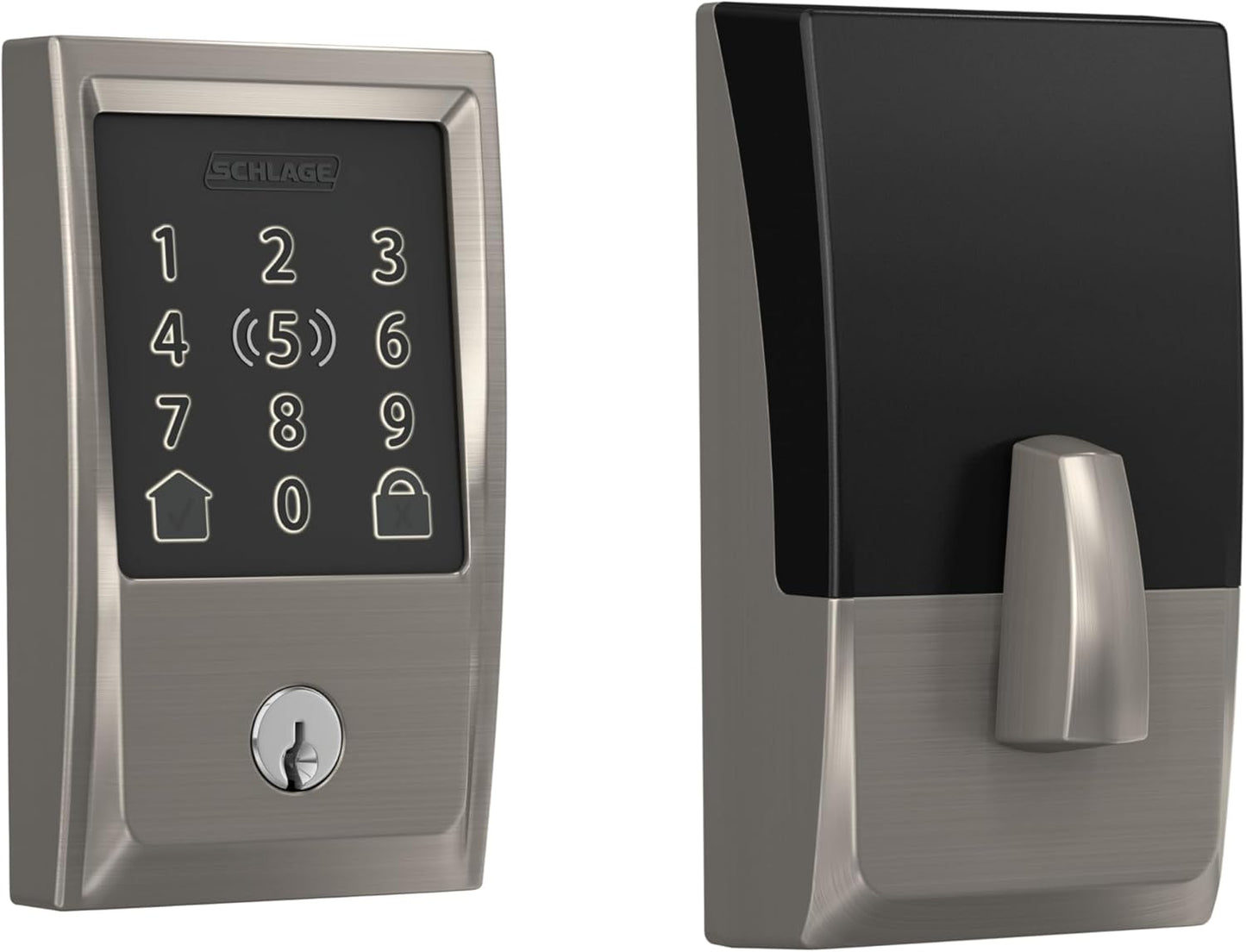 Schlage Encode Plus WiFi Deadbolt Smart Lock for Keyless Entry