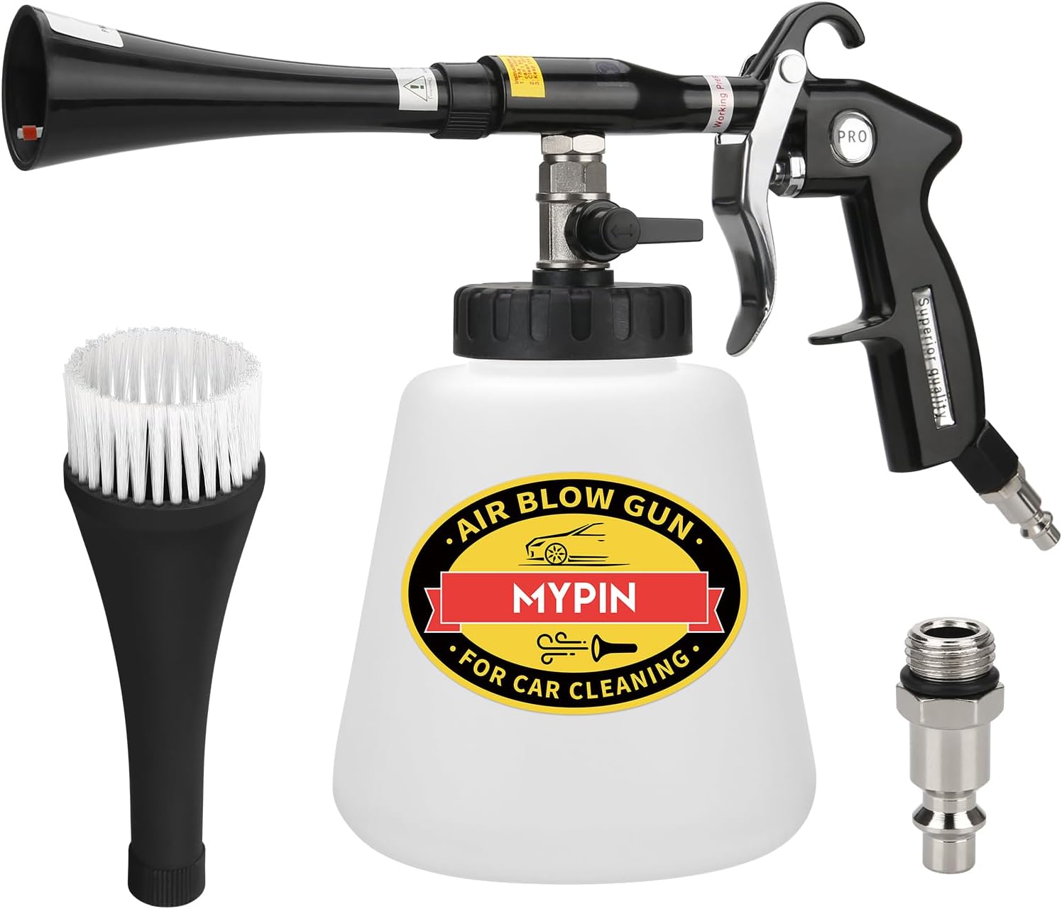 Ultimate Interior Car Cleaning Kit, High Pressure Air Gun
