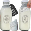 Breast Milk Pitcher Set - Vintage Glass 32 oz Pitchers